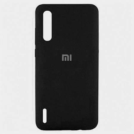 Накладка Silicone Case для Mi 9 Lite (Черный)