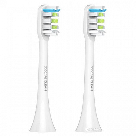 Сменная насадка для Зубной щетки soocare X3 (White) 2шт.